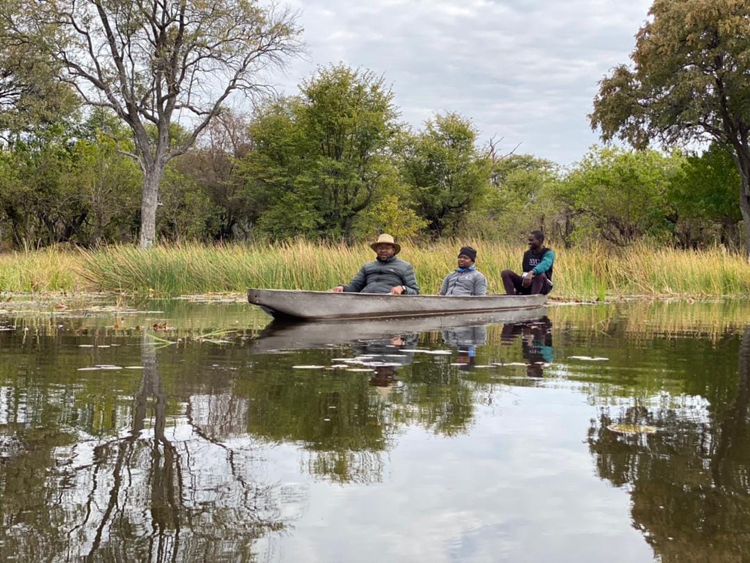 Mokoro excursion in Botswana